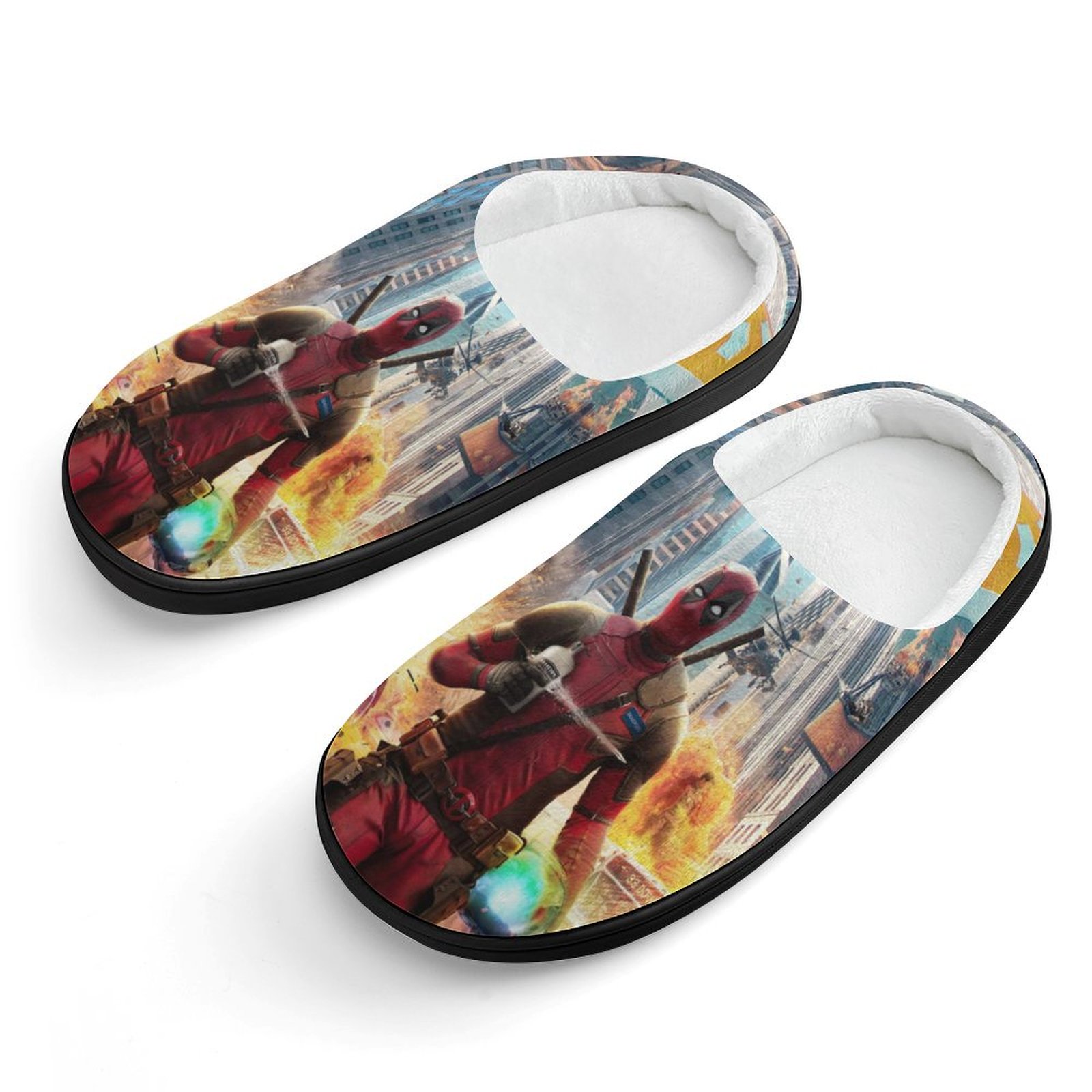 deadpool house shoes