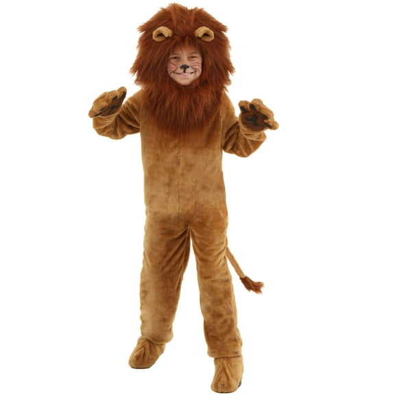 Kids Deluxe Lion Costume