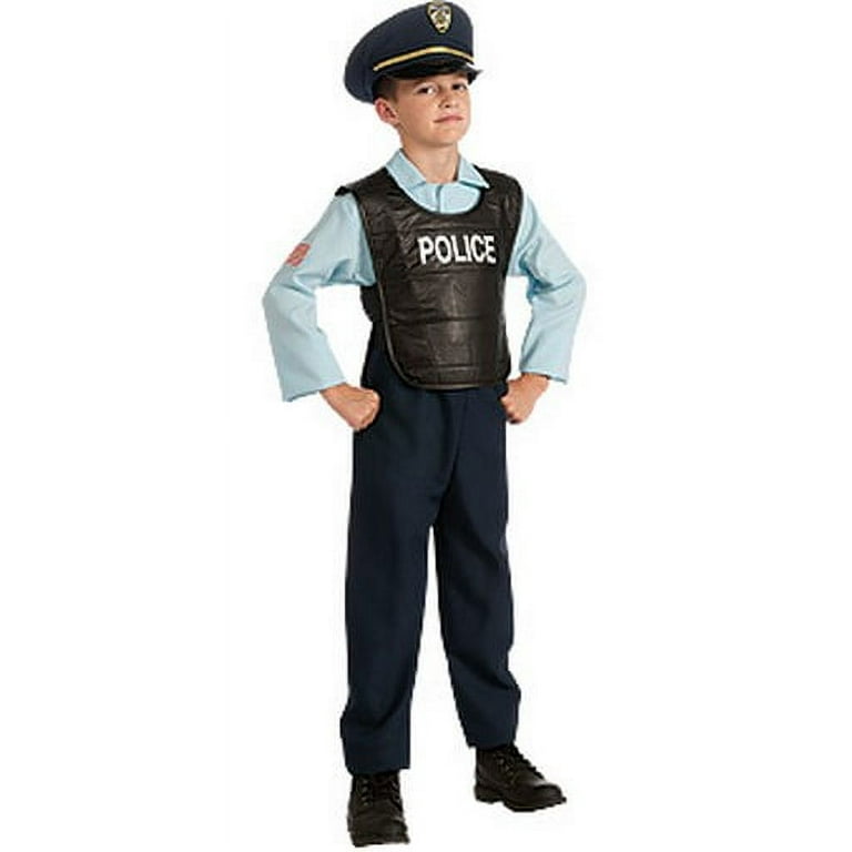 Police Deluxe Costume Set  Police officer costume, Kids police