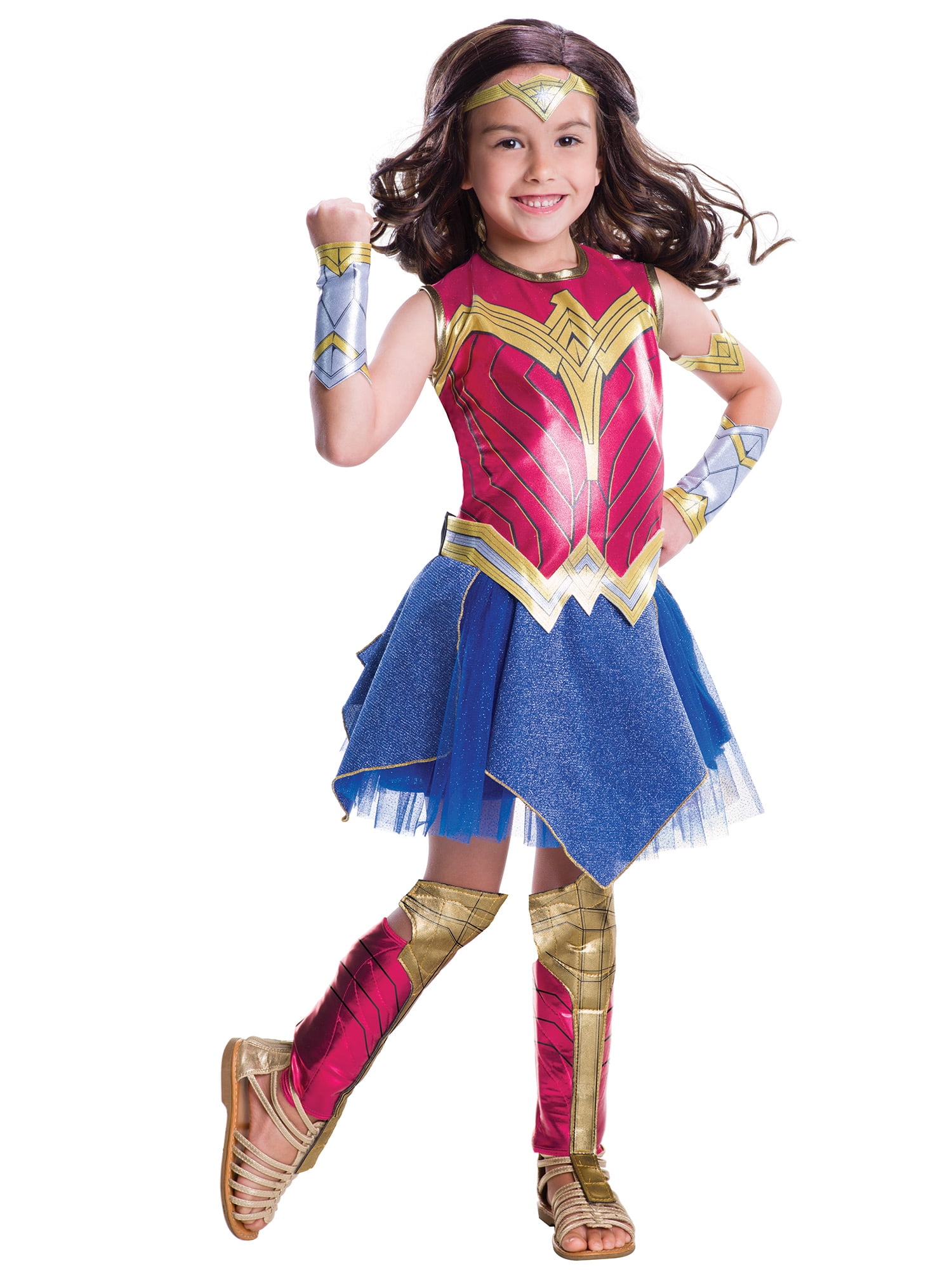  Rubie's Super DC Heroes Wonder Woman Child's Costume, Small :  Toys & Games