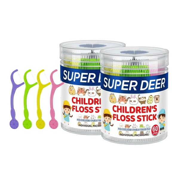 Kids Dental Floss, Strong Cleaning, 120 Count