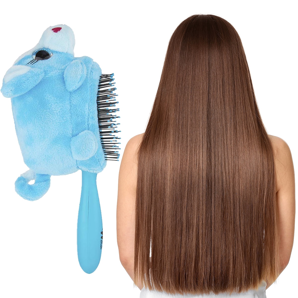 Ausletie Wet Hair Brushes for Kids, Girls Detangling Brush for