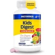 Enzymedica Kids Digest, Chewable Digestive Enzymes, For Gentle Nutrient Absorption Support , 60 Servings