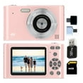 thumbnail image 1 of Kids Digital Camera, Full HD 4K Camera for Kids, Auto Focus 16x Digital Zoom with 64GB SD Card Portable Digital Cameras for Teens Boys Girls Beginner Gifts, 1 of 7