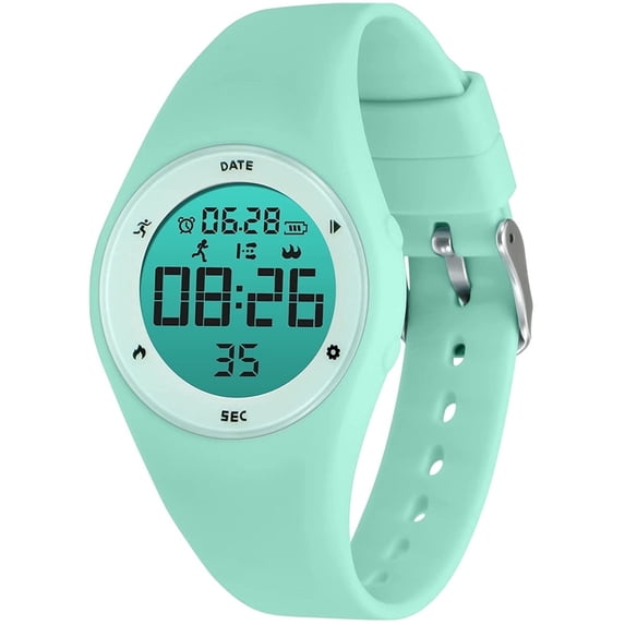 Kids Digital Sport Watch,Watch with Alarm Clock, Stopwatch,Pedometer,Waterproof Watches Christmas Gift