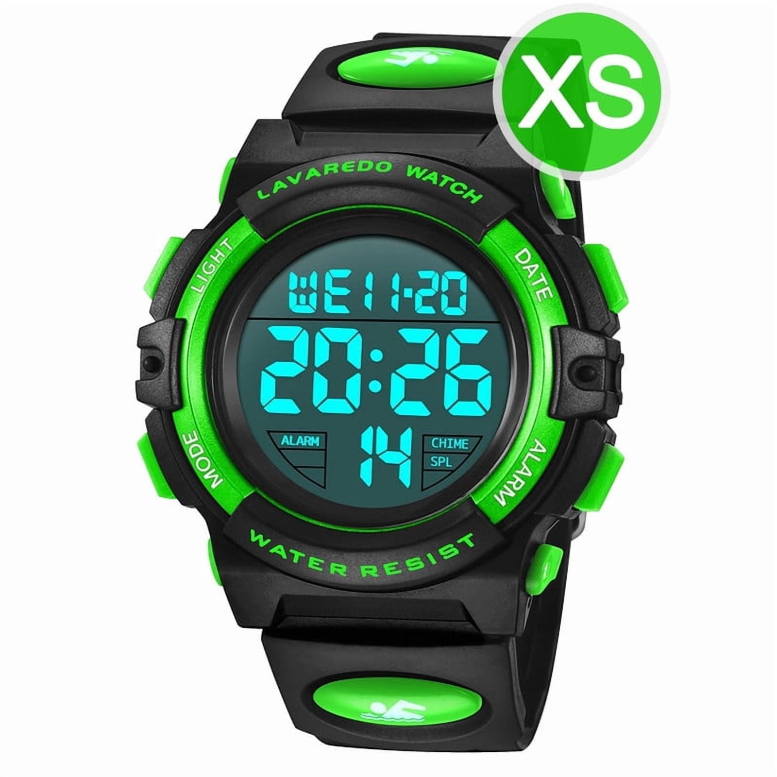 Kids Rist Watch Kids Digital Sports Watch for Age 4-15 Waterproof Watches with Alarm ...
