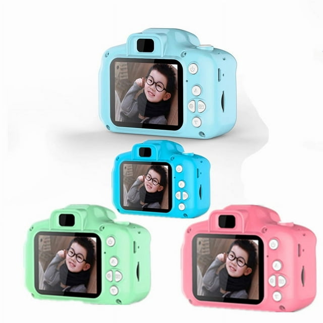 Kids Fun Digital Video Camera, 8MP HD, Mini Rechargeable, Shockproof
