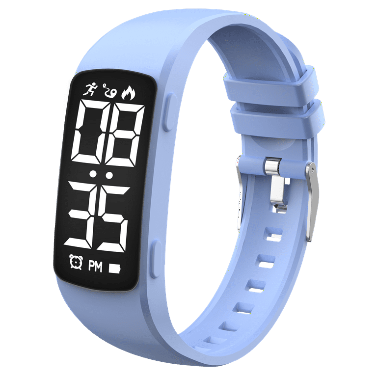 Digital Watch Fitness Watch with Step Counter Pedometer