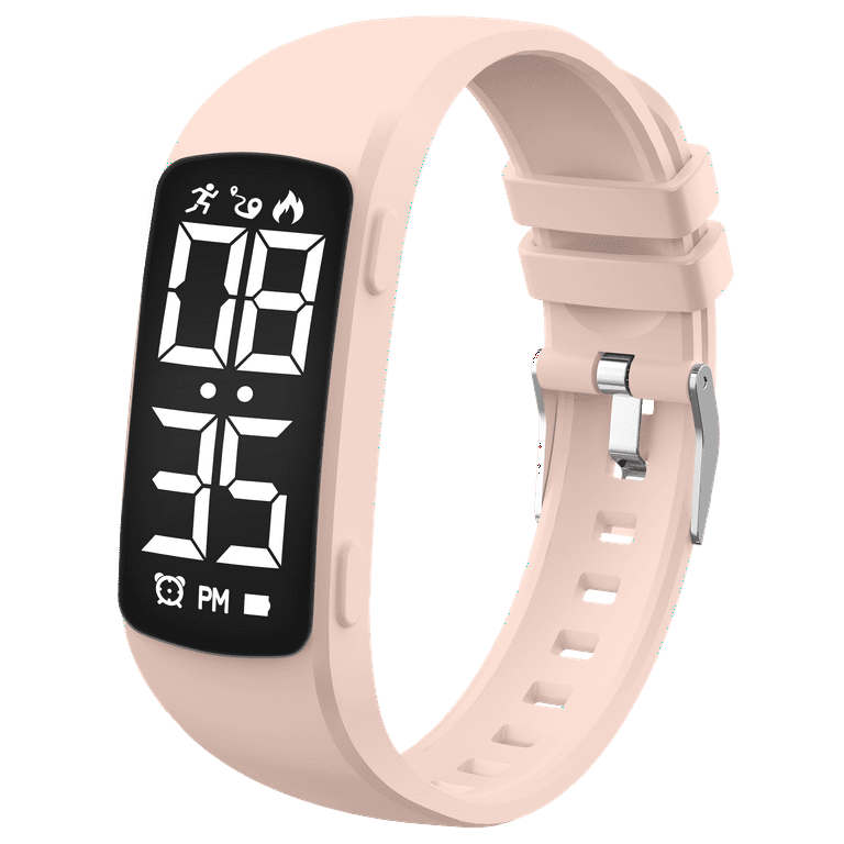 Waterproof watch with pedometer hotsell