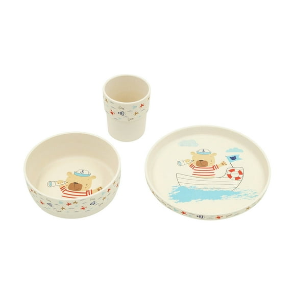 Kids Dinner Set Bear (3Pcs)
