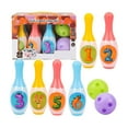 thumbnail image 1 of Kids Dinosaur Bowling Set – Indoor Interactive Sports Toy for Toddlers with Cute Number Pins – Role Play Game for Boys and Girls Ages 3+ Home or Kindergarten Use, 1 of 6