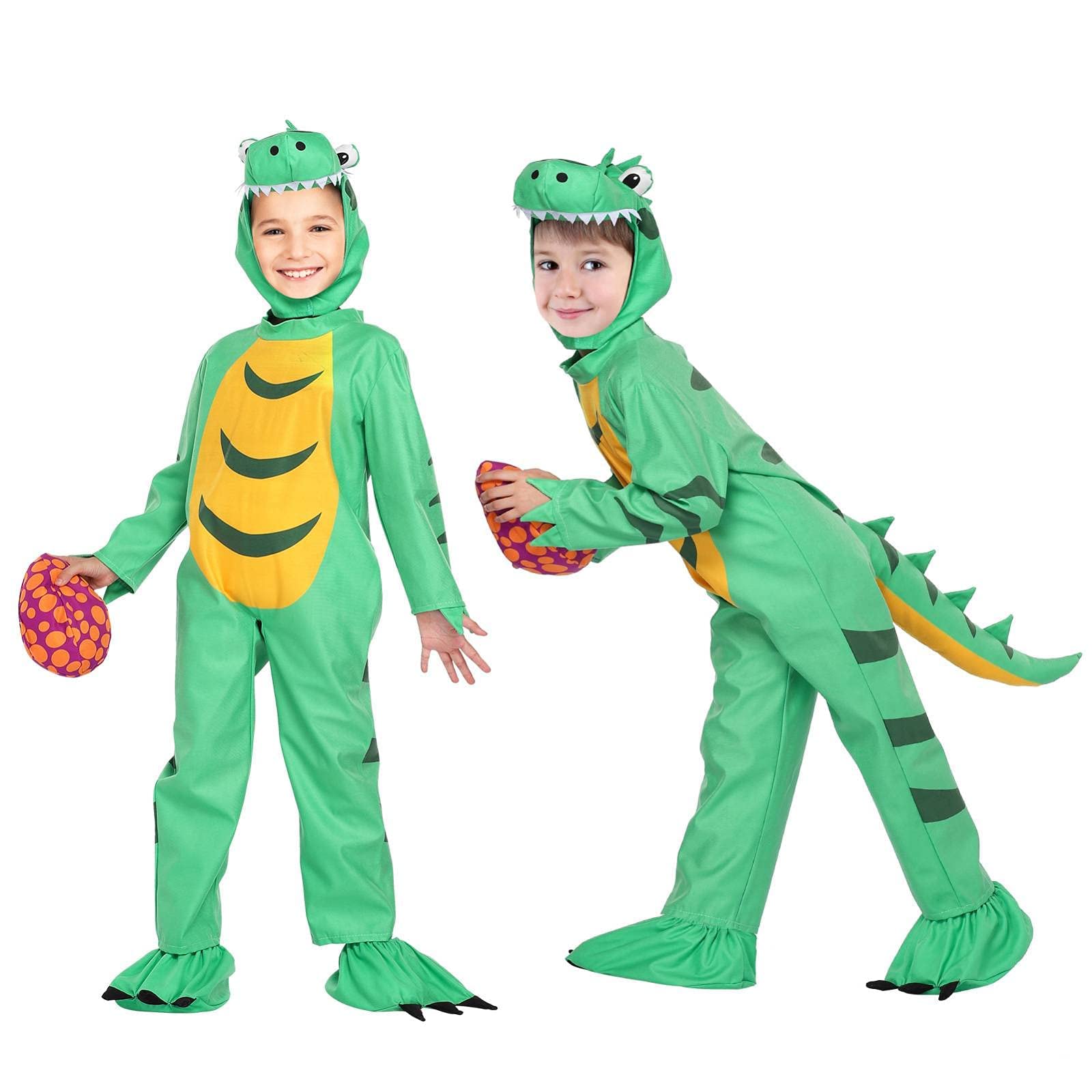 Kids Dinosaur Costume for Halloween Dinosaur Dress Up Party and Role Play,Size M
