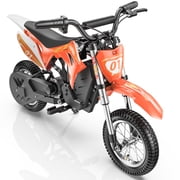 Dirt Bike 36V 350W Electric Off-Road Motorcycle 15.5 mph Max & 11.2 Mile Range,3-Speed Ride-On for Ages 12+