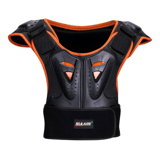 Kids Dirt Bike Body Chest Spine Protector Armor Vest Protective Gear