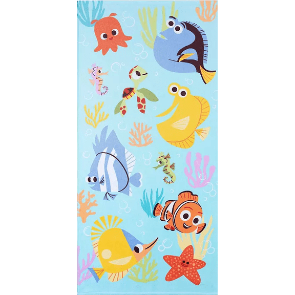 Kids Disney / Pixar's Finding Nemo Dory, Squirt, & Friends Beach Towel