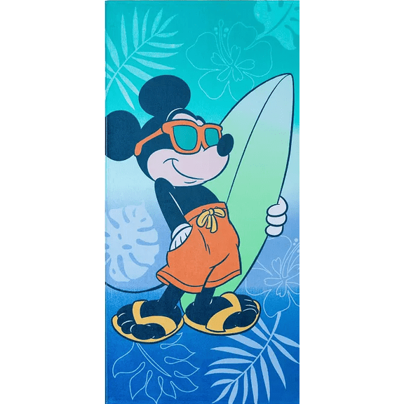 Kids Disney's Mickey Mouse Surfer Beach Towel
