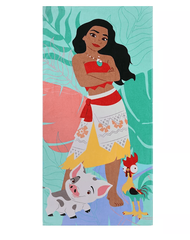 Disney's Moana Pua & Hei-hei Beach Towel