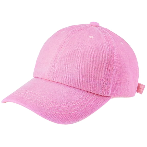 Kids Distresed-Washed Baseball Hat Infant Toddler Baby Boy Girl Hats Distresed for 3-8 Years