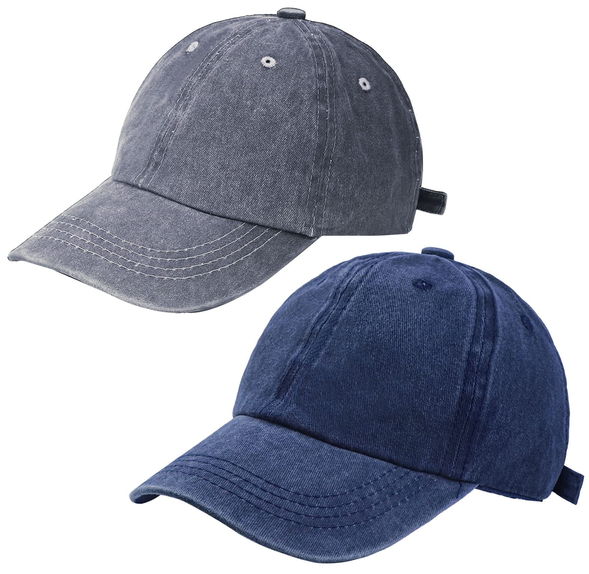 Lot de 3 casquettes de baseball en détresse pour Maroc