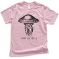 thumbnail image 1 of Kids Don't Be Jelly Shirt, Youth Kids Boy Girl T-Shirt, Jelly Fish Shirt, Fishing Shirt, Fish T-shirt, Light Pink, X-Small, 1 of 4