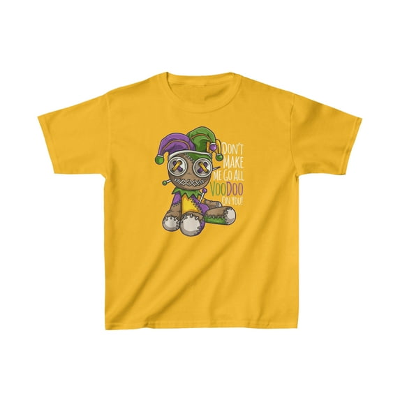 Kids Don't Make Go All Voodoo Mardi Gras Shirt