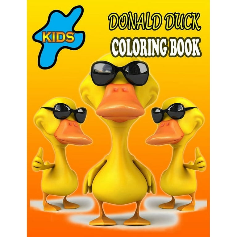 Donald Duck Coloring Pages