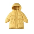 thumbnail image 1 of Kids Down Jackets & Coats Girl Boy Warm Hooded Midi Lenght Puffer Jacket Heavyweight Quilted Waterproof Winter Outerwear, 1 of 4