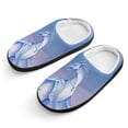 thumbnail image 1 of Kids Dragon Wings Of Fire Slippers Anti-slip Fluffy Fuzzy House Slippers Warm Soft Plush Winter Fluffy House Shoes for Boys Girls, 1 of 7