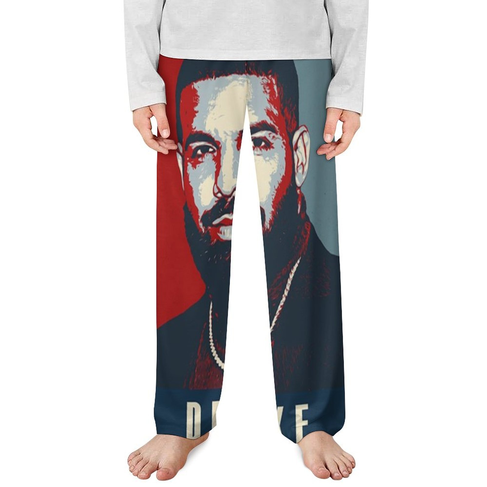 Kids Drake Singer Pajama Pants Long Sleep Pants Drawstring Lounge ...