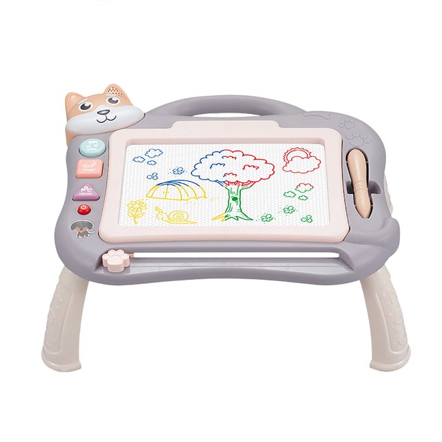 Kids Drawing Board With Holder & Music Painting Board Toys Rain Craft