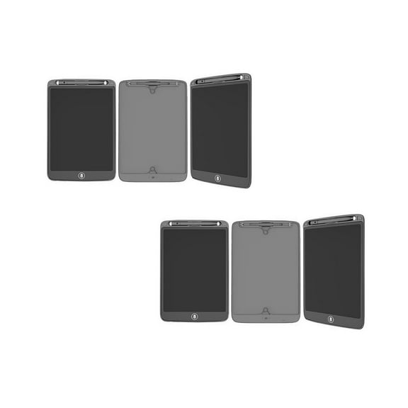 Kids Drawing Writing Boards LCD Writing Pads, 10 Inch Electronic Colorful Screen Doodle Scribbler Board Writing Pad for Kids and Toddlers at Home, School and Kindergarten (Black) (2Pk)