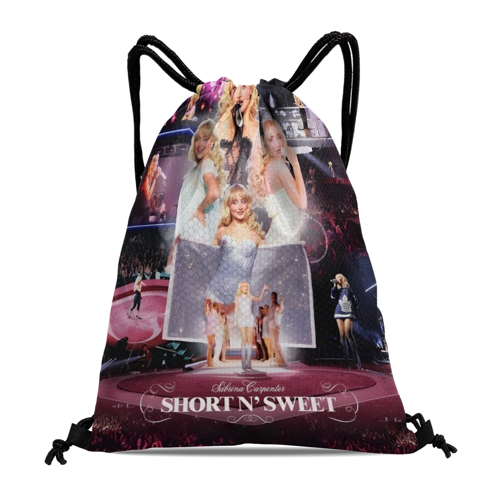 Sabrina Carpenter, clear and blue Drawstring Bag and sleep mask. il_fullxfull.5758917417_htm6.jpg main image 3