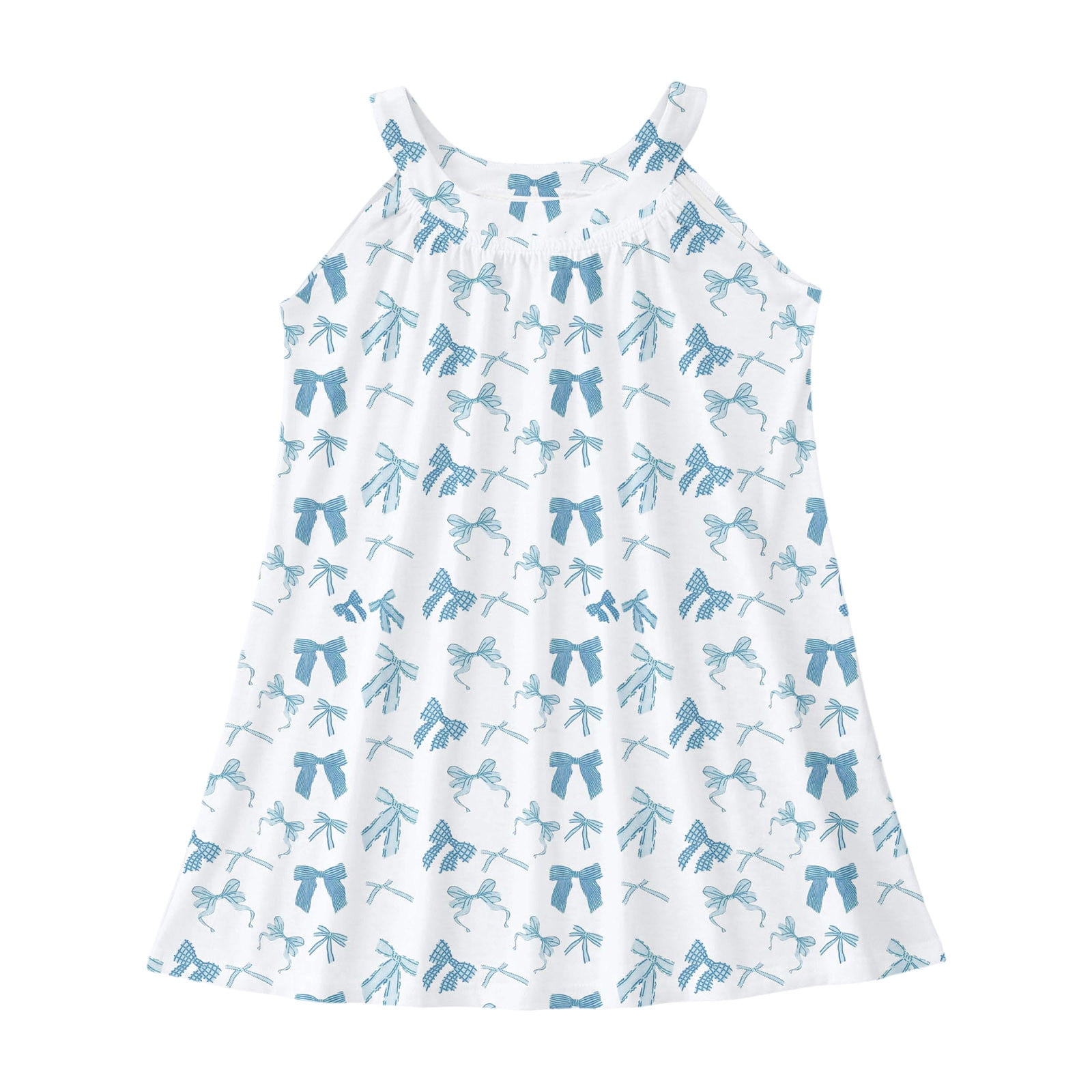 KIDS HIGH LOW HEM DRESS 4-10 STAR OF THE SEA main image 1