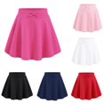 thumbnail image 1 of Kids Dress Bowknot Solid Graceful Cute Sweet for Summer and Casual Modern Bright Skirt, 1 of 4