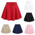 thumbnail image 1 of Kids Dress Bowknot Solid Graceful Cute Sweet for Summer and Casual Modern Bright Skirt, 1 of 4