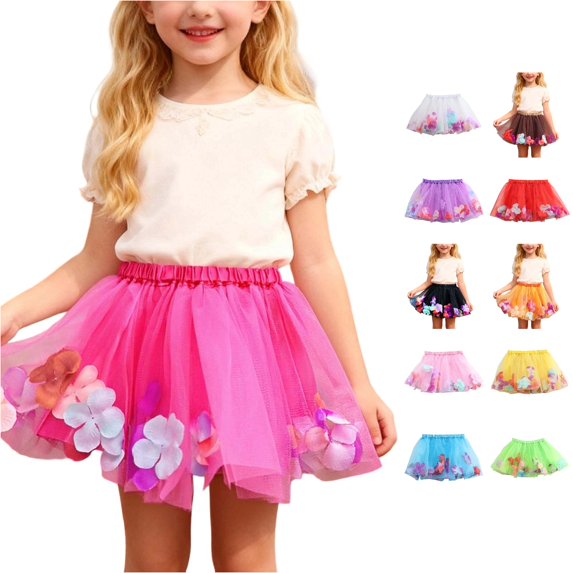 Kids Dress Dress Up Lovely Elegant Warm Mesh Tulle for Party Gentle Fancy Lightweight Dress Set