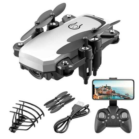 Kids Drones for Age 8-12 Boys, LF606 Drone With 4k HD Wide Angle Camera WiFi FPV Drone Foldable RC