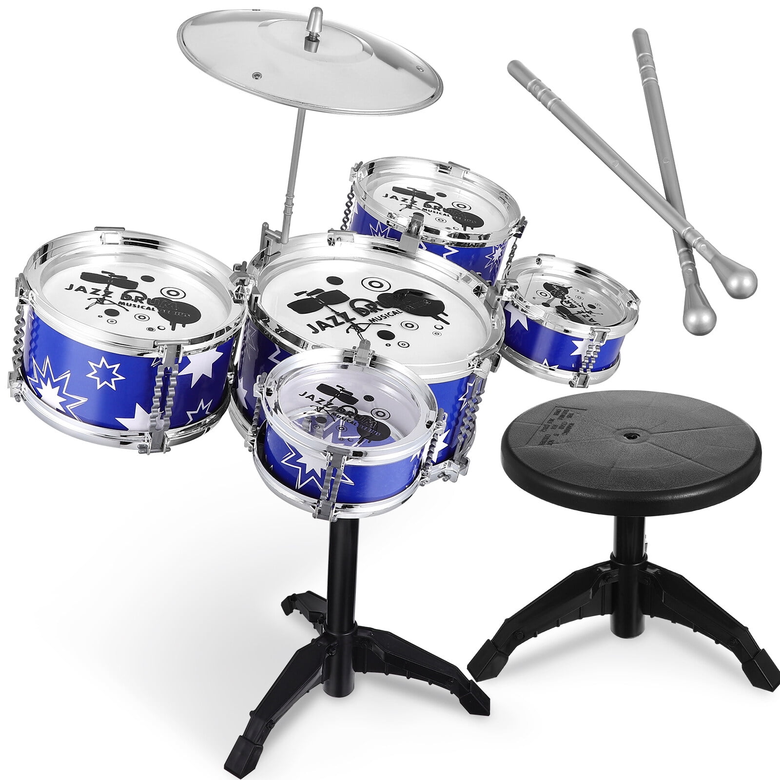 Kids Drum Set for Toddlers 13, Drum Set for Kids Age 35, Musical Toys