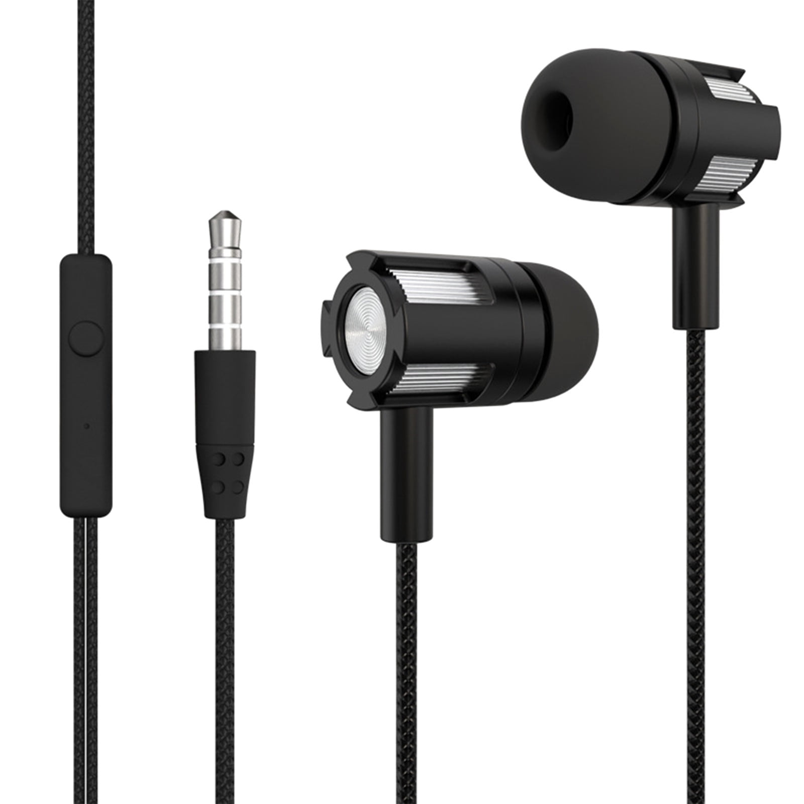 WEIXF Earphones In Ear Headphones With Microphone 3.5mm Wired Earbuds For Ios And Android Smartphones Laptops Mp3 Gaming Walkman