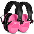 thumbnail image 1 of Kids Ear Protection 2 Pack, Noise Cancelling Ear Muffs Sound Blocking Over Ear Headphones, Foldable Hearing Protection Ear Muffs, 1 of 7