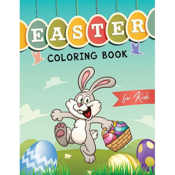 Kids Easter Coloring Book, (Paperback)