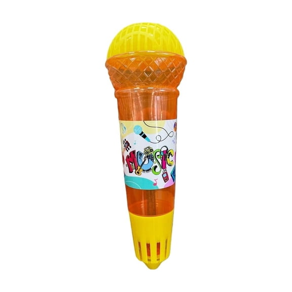 Kids Echo Microphone Voice Amplifier Toy, No Battery Required, Early Learning Speech Development Musical Play Toy, Durable Toddler Gift for Indoor Outdoor