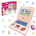 thumbnail image 1 of Kids Laptop, Learning Computer Toys for Toddlers 3-5-7 Year Old Girls, Educational Learning Computer Toys for Girls 3 4 5 6 Year Old, 1 of 7