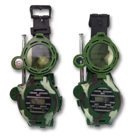 Kids Educational Two-Way Transceiver Watch Long Range Talkies For Outdoor Communication Adventure