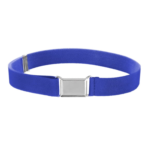 Kids Elastic Belt Buckle Free Adjustable Stretch Waist Belt for Boys and Girls – Toddler Flat Front No Show Belt for Pants Jeans Uniforms and Shorts – Unisex Childrens Stretchy Belt A