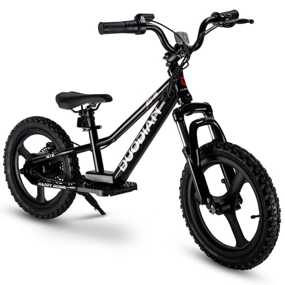 Kids Electric Bike, 250W Motor, 13.7 MPH, 36V 5.2Ah, 12.4 Miles, 16" Tires, Adjustable Seat, Suitable for Riders Aged 5-12, Electric Bicycle for Children & Teenagers