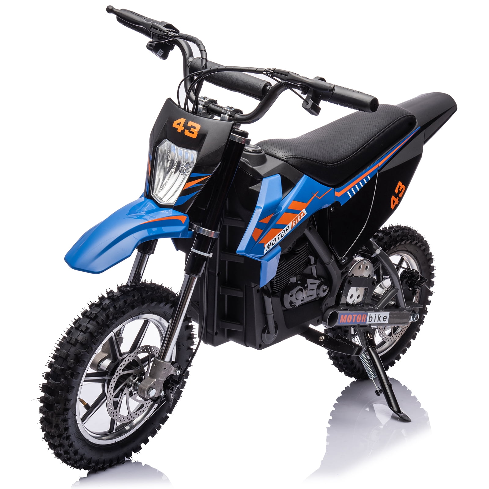 Kids Electric Dirt Bike, 36V Electric Off-Road Motorcycle, 500W Motor Bike with Chain-Driven Brushled Motor, 15.5mph Battery Powered Motocross Bike for Kids 14+