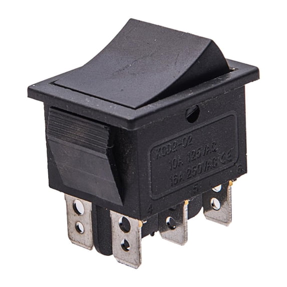 Kids Electric Ride On Car Foot Pedal Accelerator Switch Compatible with 6/12 Volt Ride-On Toys Black Replacement Part