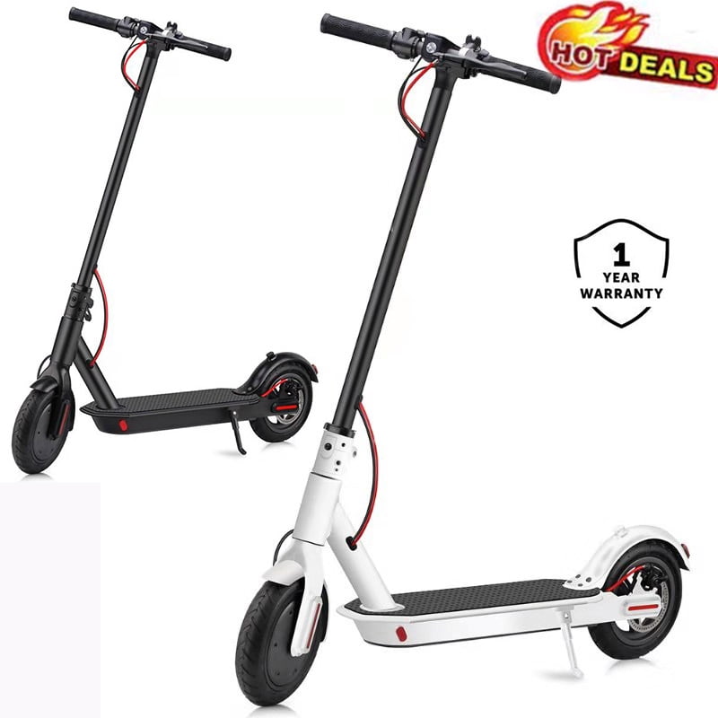 Kids Electric Scooter Bike, Powerful 350W Motor, 18.6 Miles Long-Range Battery, Up to 15.6 MPH, 8.5" Vacuum Tyres, Portable Folding Design Commuting Motorized Scooter for Kids Adults