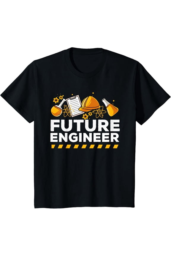 Kids Engineering Gift For Girls or Boys Future Engineer T-Shirt